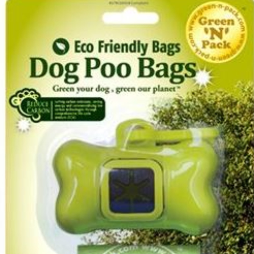ECO-FRIENDLY BAGS DOG POO BAGS & DISPENSER